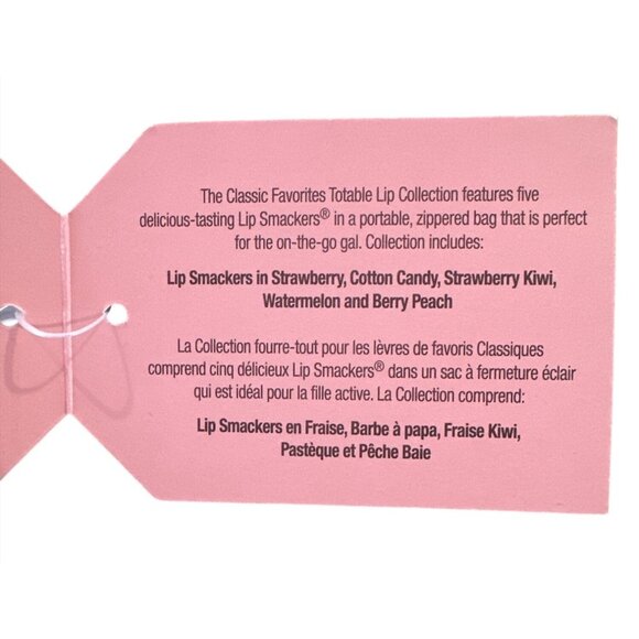 Vintage Bonne Bell Lip Smacker Classic Favorites Lip Balm Set 6ct w/Zip Pouch - Picture 5 of 7
